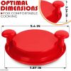 Chicken Shredder Tool Twist Durable Meat Shredder for Easy Shredding Portable Handheld Design with Non Slip Base Includes Cleaning Brush 7.87 in Diame