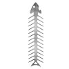 Stainless steel barbecue skewer fish bone skewer skewer meat tool BBQ utensils BBQ grill grill mesh Proud Grill Slide