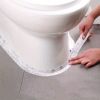 1roll Waterproof Mildew-proof Toilet Caulk Strip, Self-Adhesive Sealing Tape For Kitchen Bathroom, Bathroom Waterproof Tape To Avoid Wet
