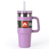 18 oz Insulated Stainless Steel Tumbler with Handle, New Lilac