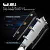 8 Inch Chef Knife Japanese Chef's Knife 7Cr17MoV High Carbon Steel Japanese Knife Full Tang G10 Handle Black Titanium Coated Blade Professional Cookin