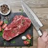 Japanese Chef Knife - 8 Inch Professional Chef's Knife Ultra Sharp Kitchen Knife Japanese 9-Layers VG-10 Clad